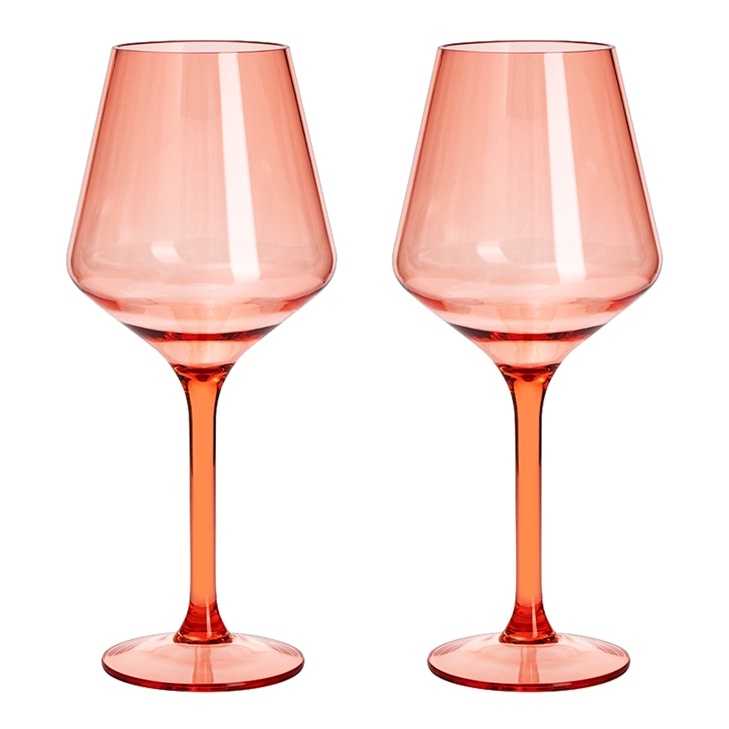 Floating Wine Glasses for Pool - Set of 2-15 OZ Spring Summer (Green)