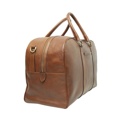 Soft Calfskin Leather Travel Bag