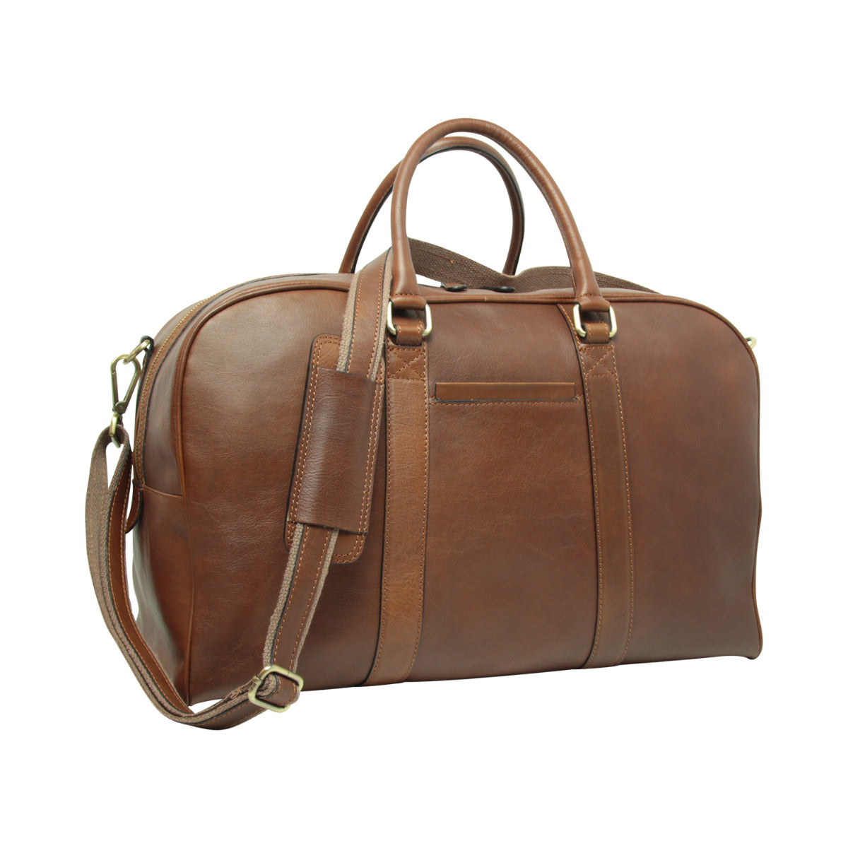 Soft Calfskin Leather Travel Bag
