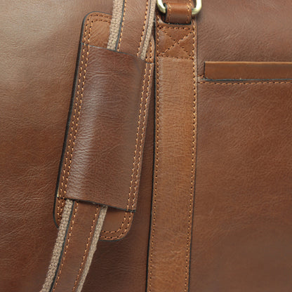 Soft Calfskin Leather Travel Bag