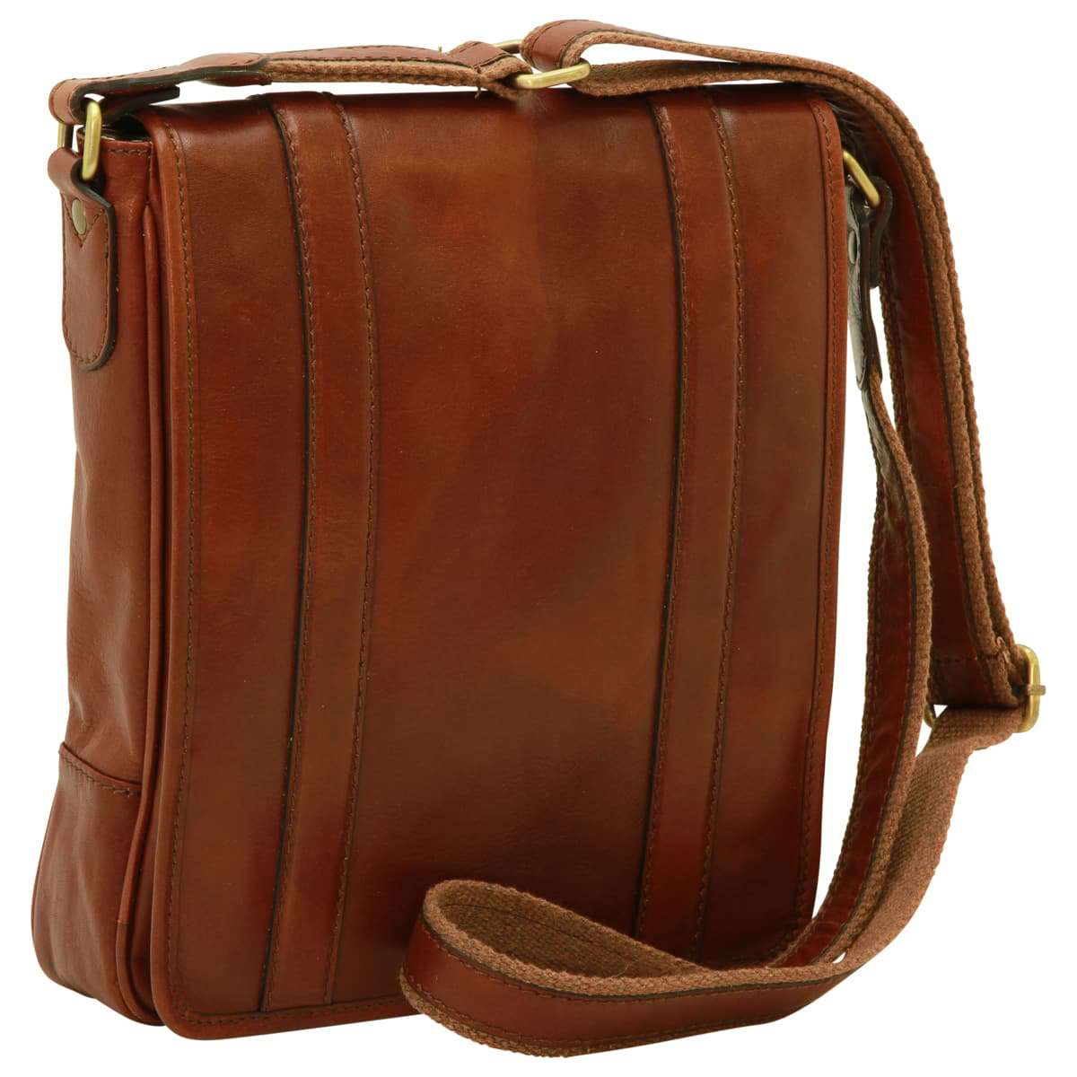 Soft Calfskin Leather Satchel Bag