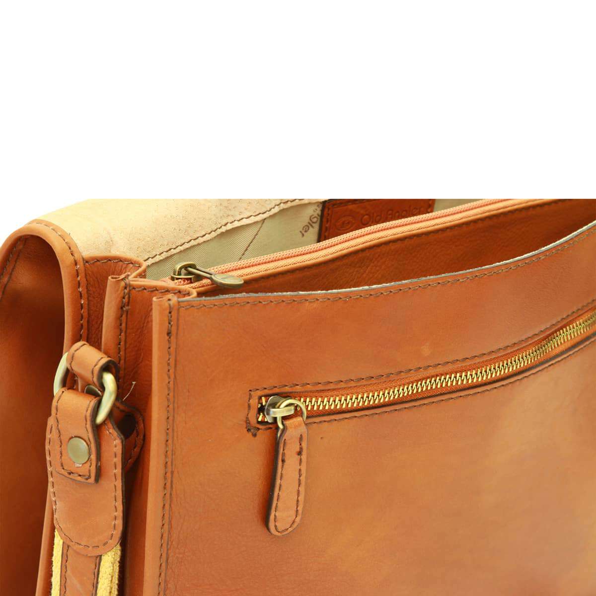 Calfskin Nappa Messenger Bag
