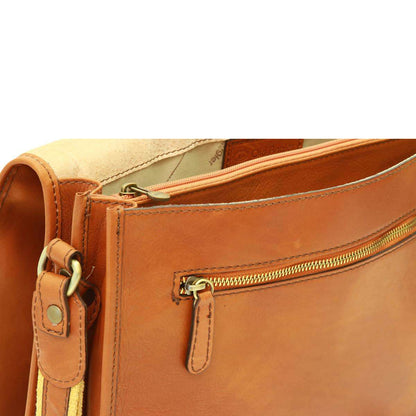 Calfskin Nappa Messenger Bag
