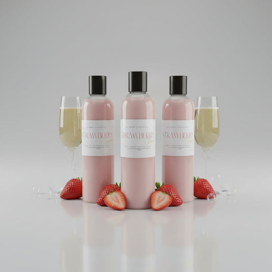 Strawberry Champagne Body Wash with Bursting Beads