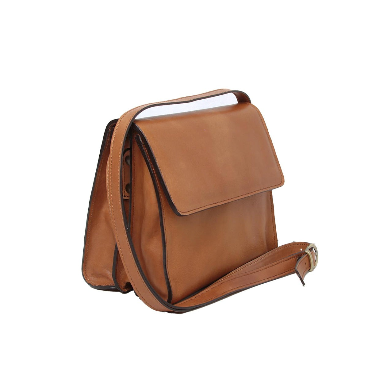 Calfskin shoulder bag