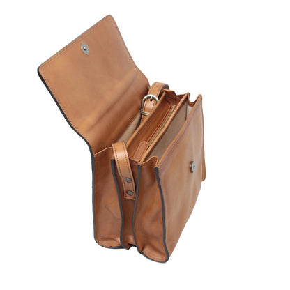 Calfskin shoulder bag