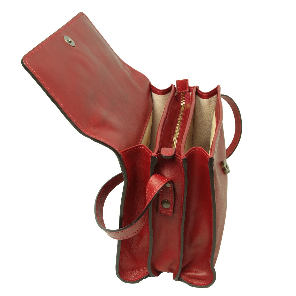 Calfskin shoulder bag