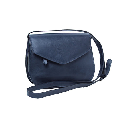 Full grain calfskin shoulder bag