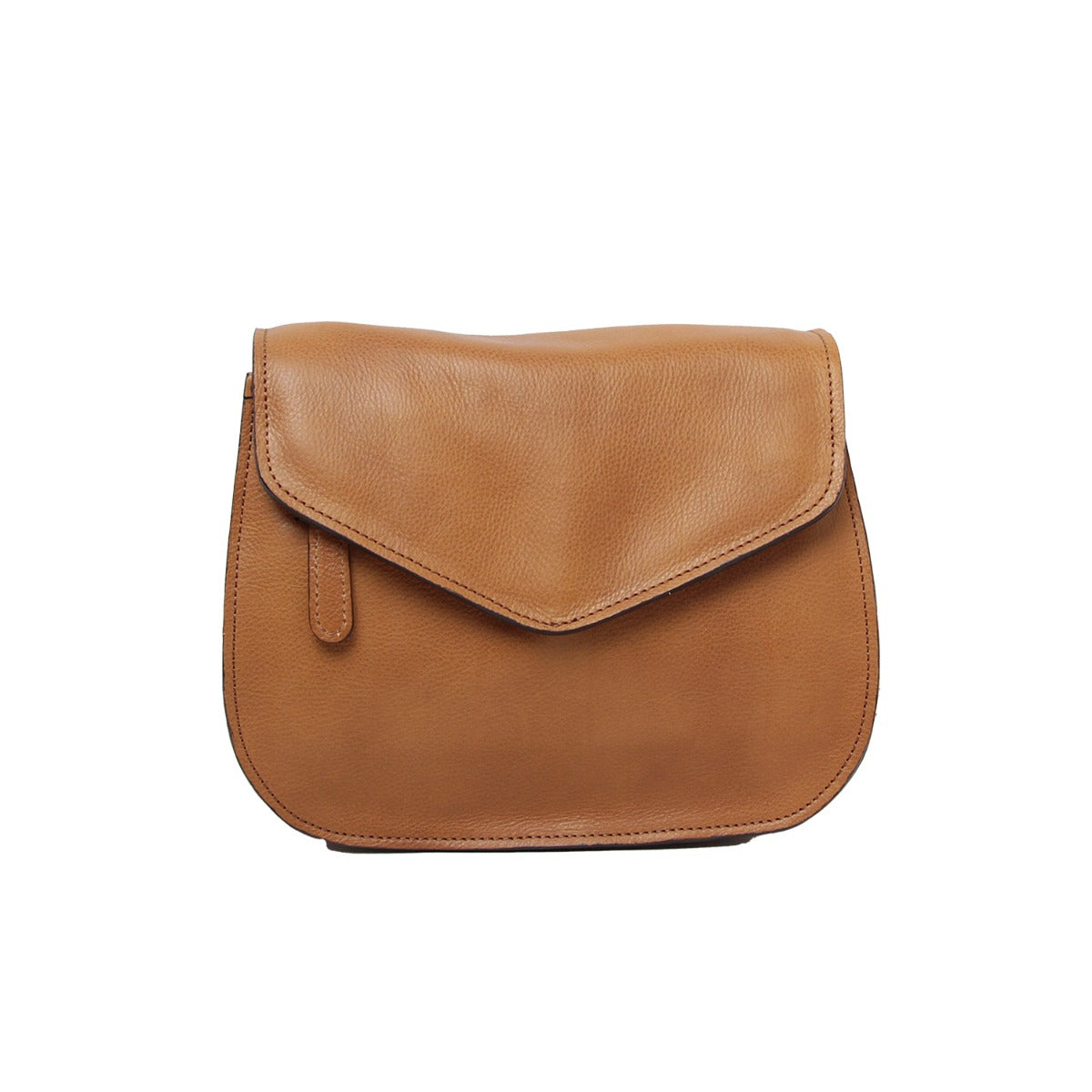 Full grain calfskin shoulder bag