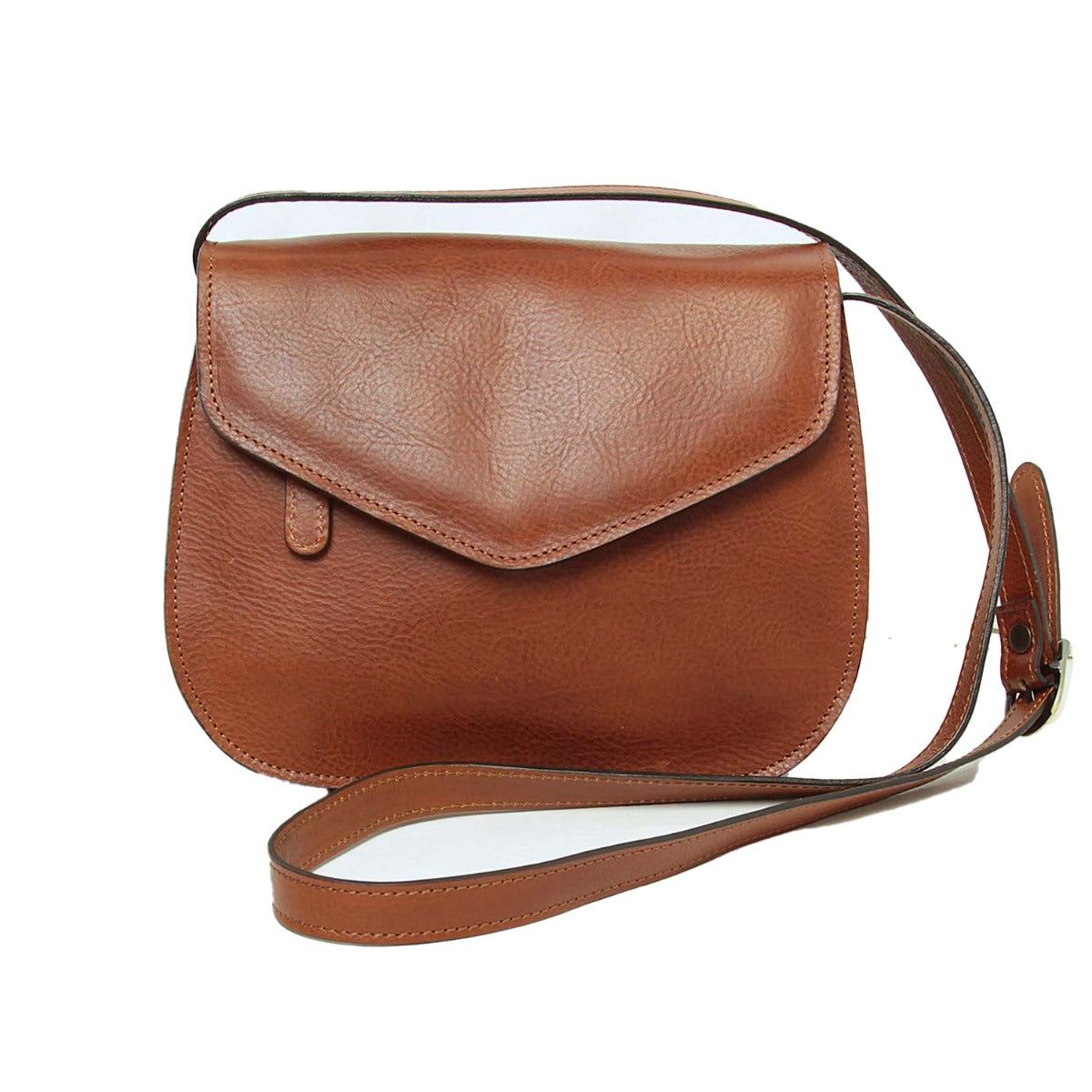 Full grain calfskin shoulder bag