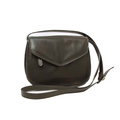 Full grain calfskin shoulder bag