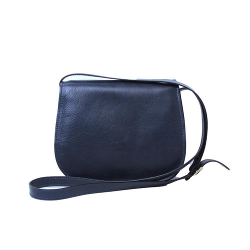Women's shoulder bag in full grain calfskin