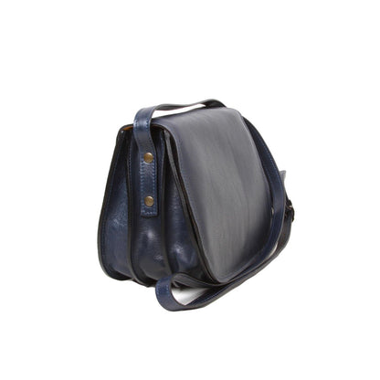 Women's shoulder bag in full grain calfskin
