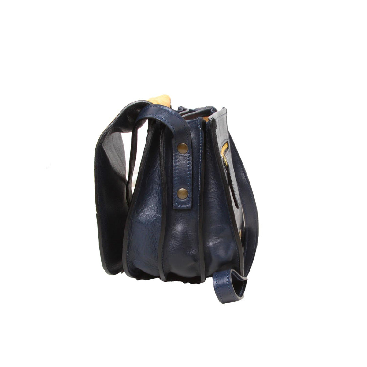Women's shoulder bag in full grain calfskin