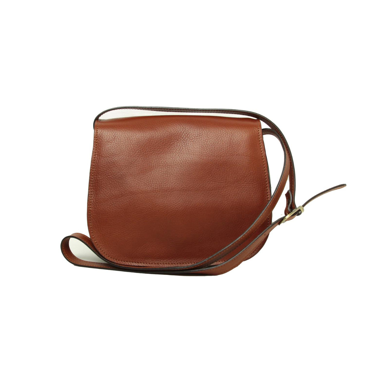 Women's shoulder bag in full grain calfskin