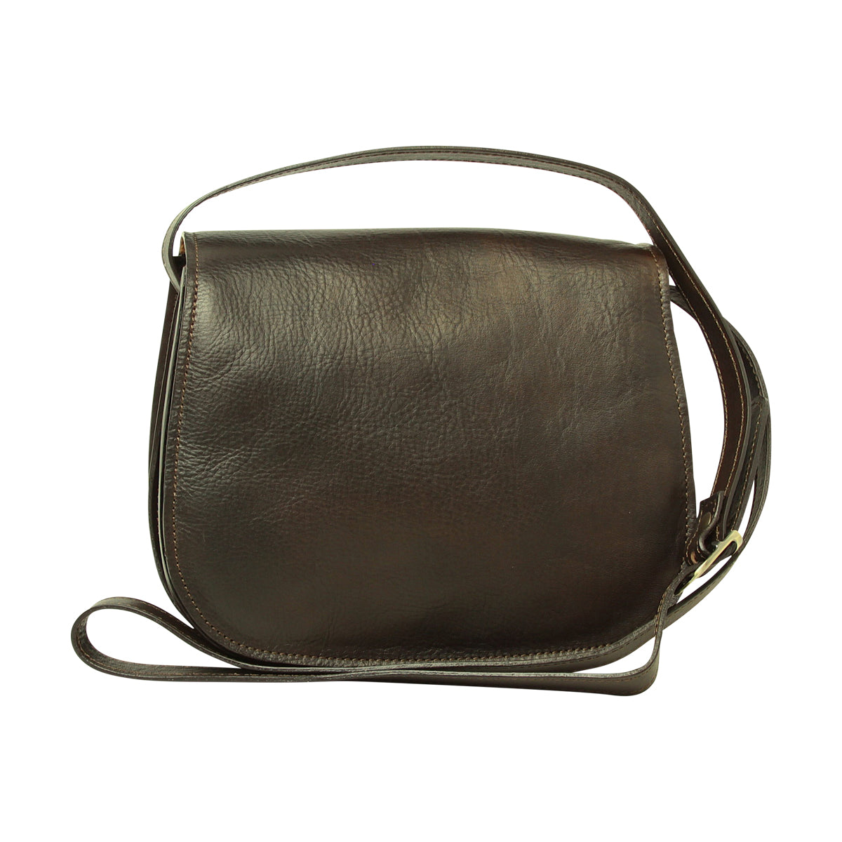 Women's shoulder bag in full grain calfskin