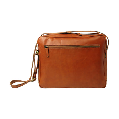 Vachetta Leather Messenger
