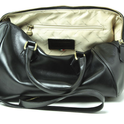 Double handled shoulder bag