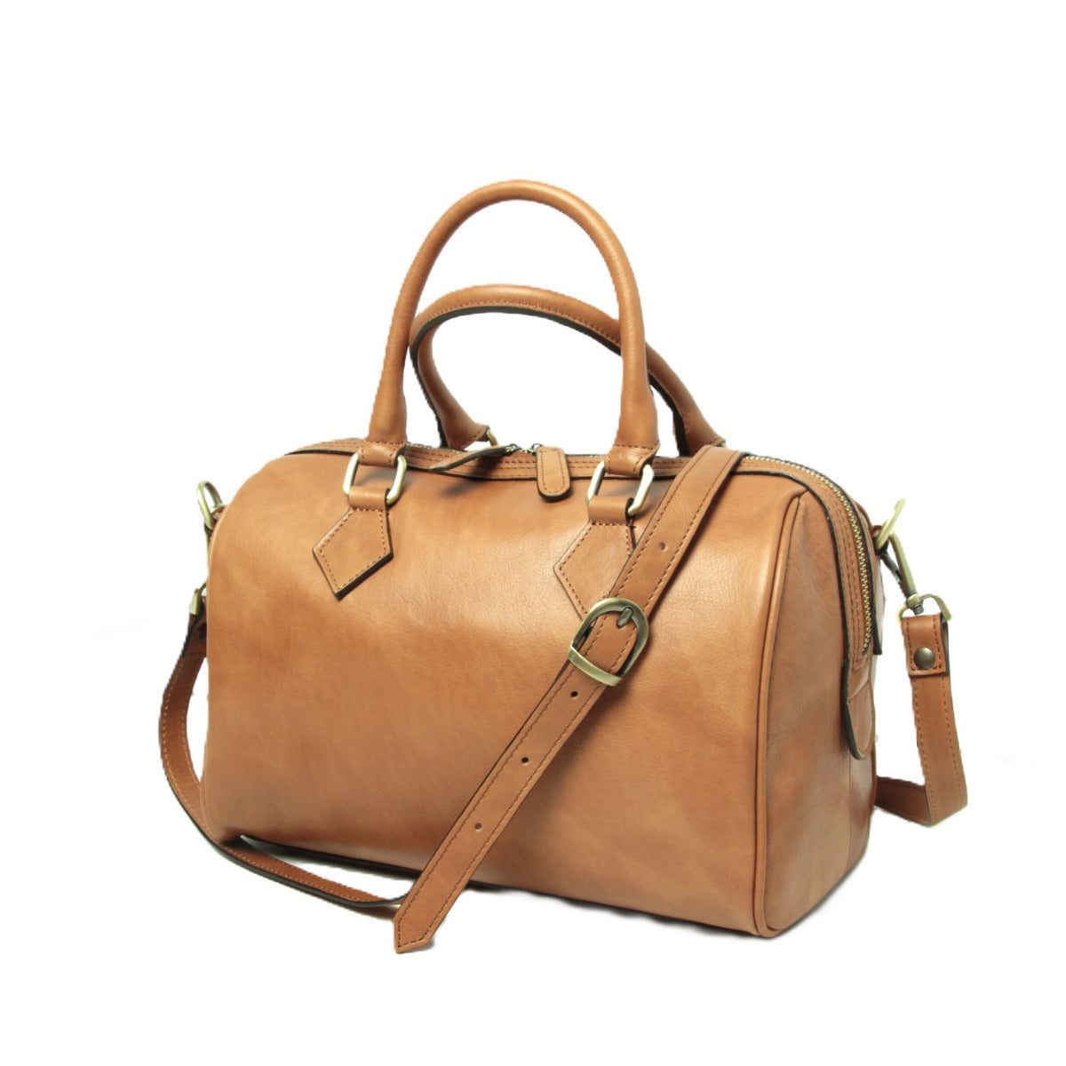 Double handled shoulder bag