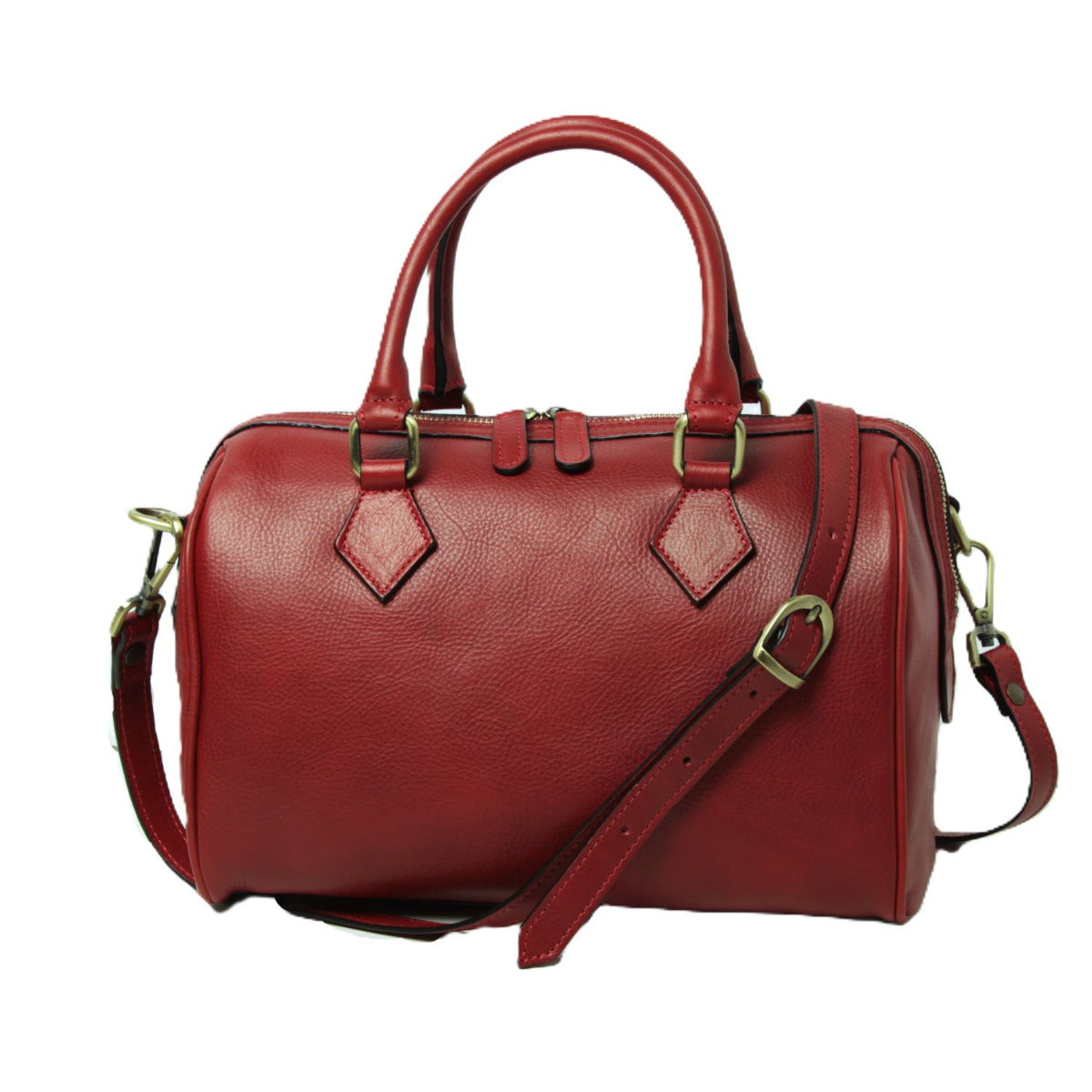 Double handled shoulder bag