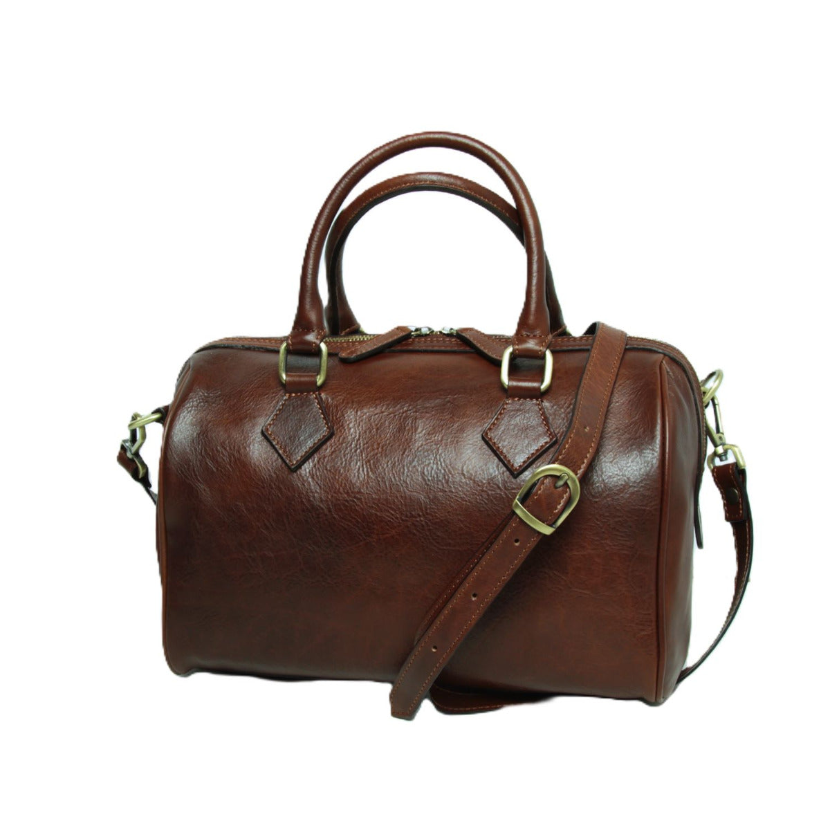 Double handled shoulder bag