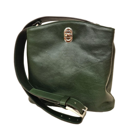 LEATHER BUCKET BAG