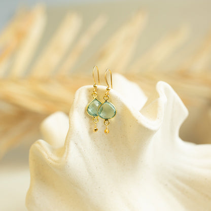 Aquamarine Ballet Drop Earrings
