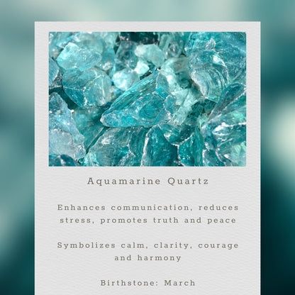Aquamarine Ballet Drop Earrings