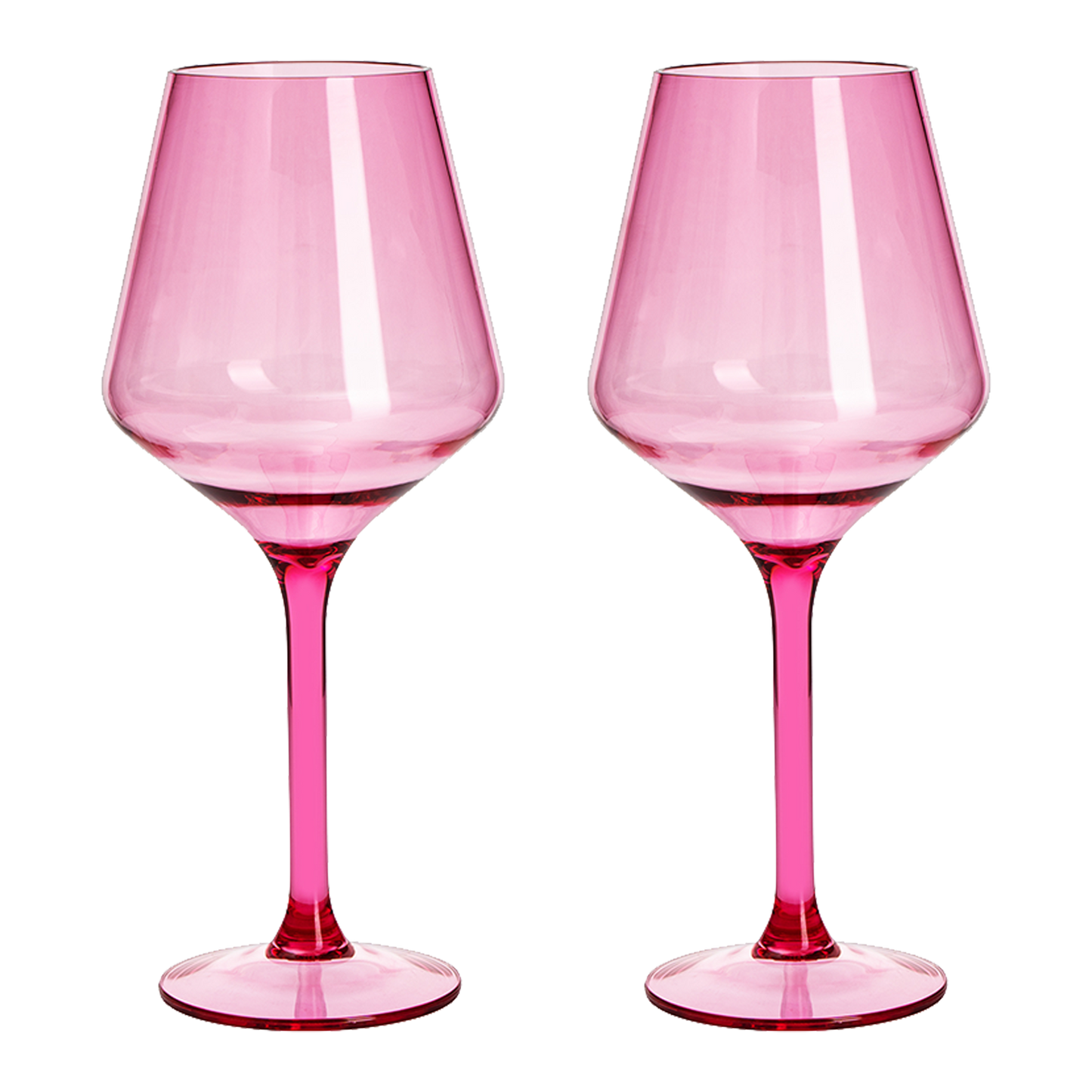 Floating Wine Glasses for Pool - Set of 2-15 OZ Spring Summer (Green)