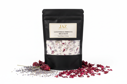 Lavender and Hibiscus Milk Bath Soak