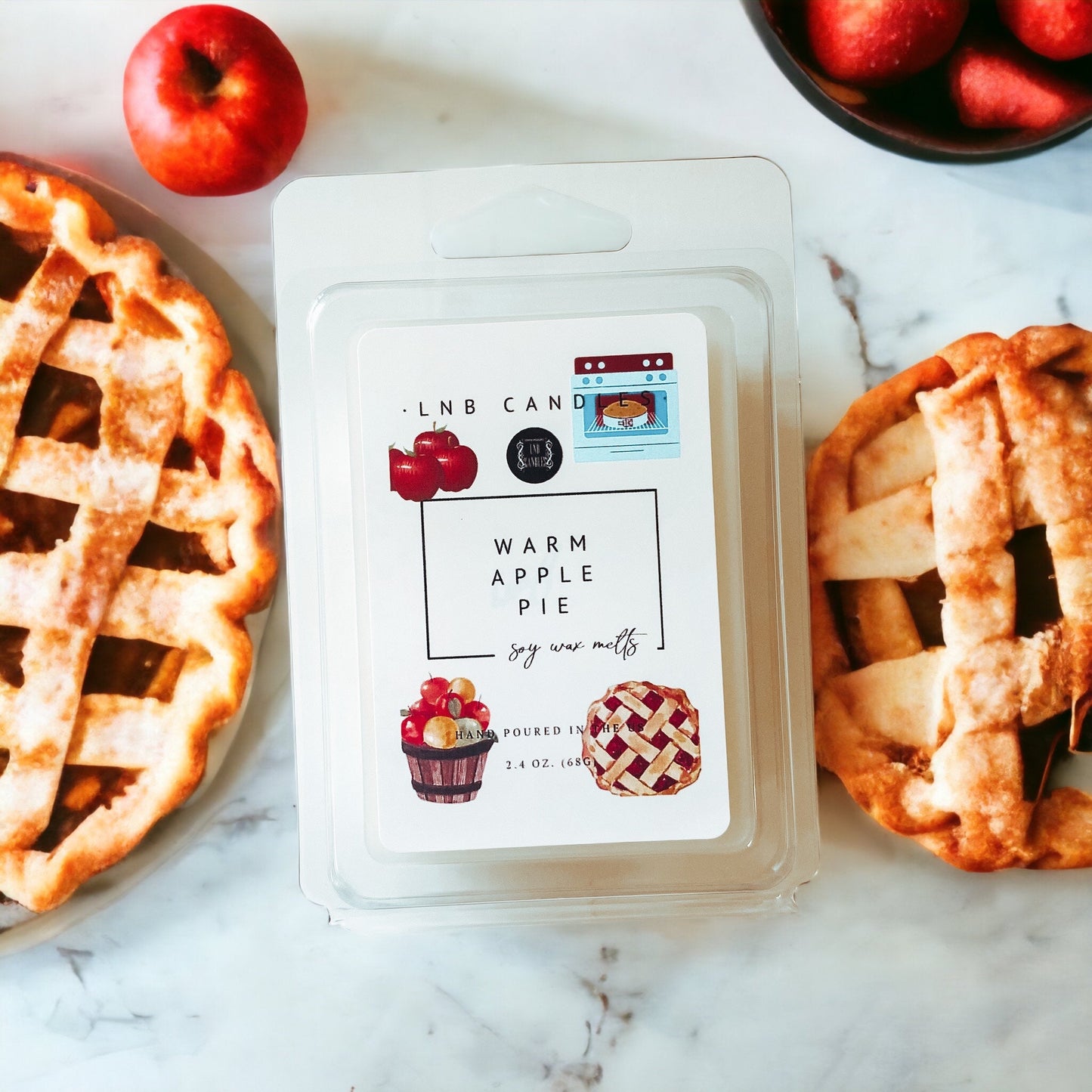 3 PACK Warm Apple Pie Wax Melt