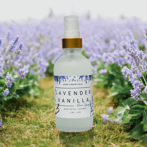 Lavender Vanilla Room & Linen Spray – Relaxing Air Freshener