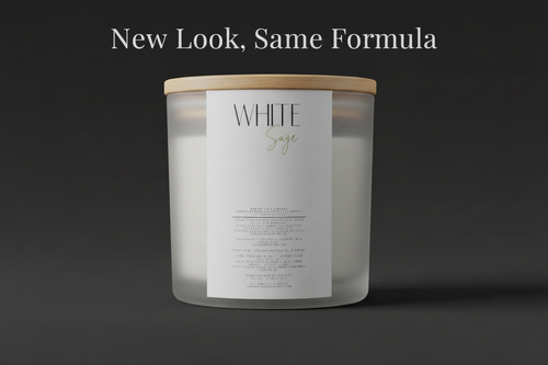 White Sage Candle Energy clearing Aromatherapy Candle