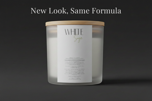 White Sage Candle Energy clearing Aromatherapy Candle